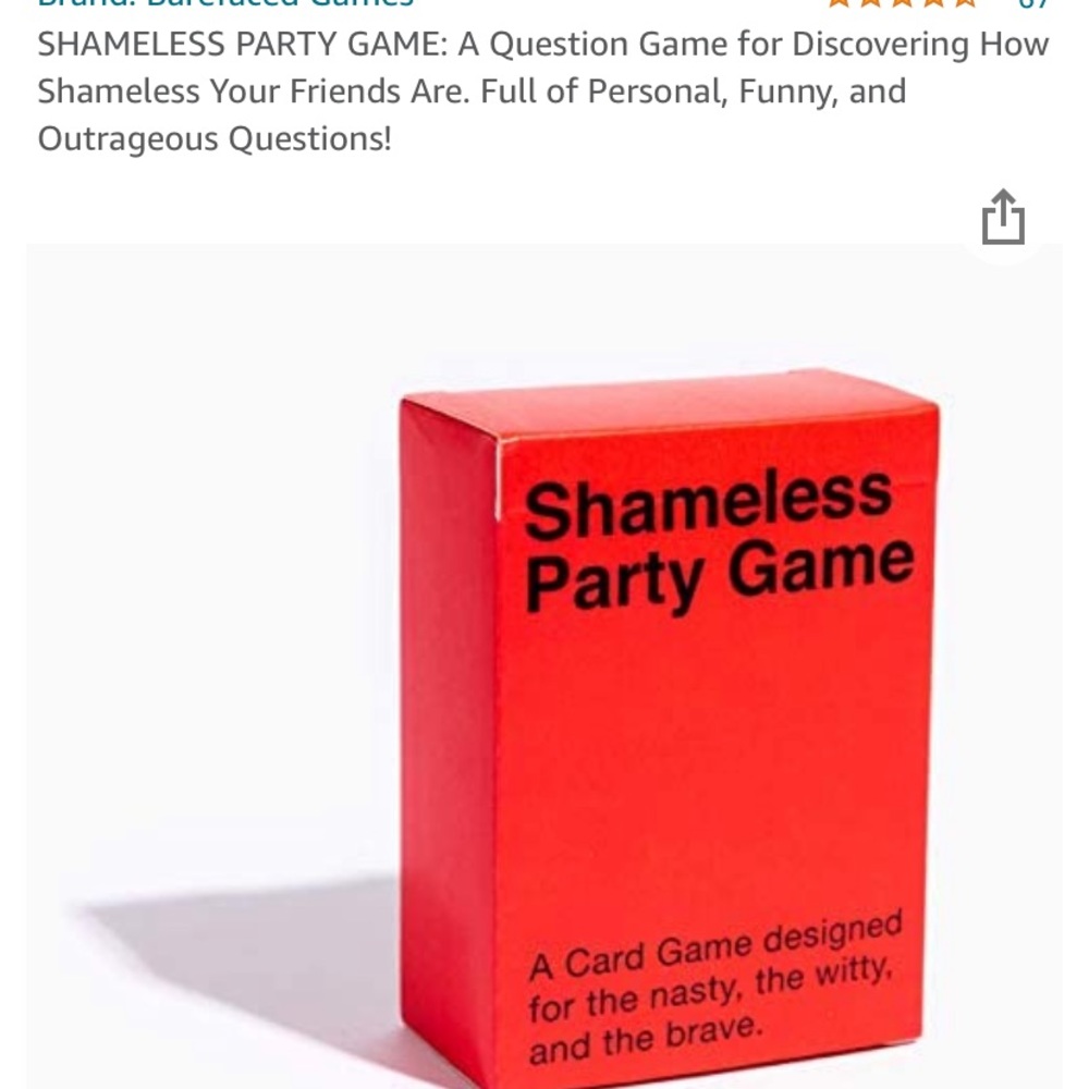 Shameless Party Game
